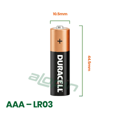 Pin Duracell Coppertop Alkaline AAA 1.5V (Vỉ 2 Viên) – Chính Hãng