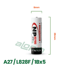 Pin National Power Alkaline A27 / L828F - Chính Hãng