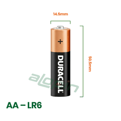 Pin Duracell Coppertop Alkaline AA 1.5V (Vỉ 2 Viên) – Chính Hãng