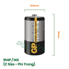 Pin GP Supercell R14P / 14S (Pin Trung) - Chính Hãng