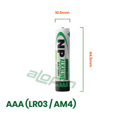 Pin National Power Alkaline AAA 1.5V (Vỉ 2 Viên) – Chính Hãng
