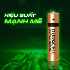 Pin Duracell Everyday Alkaline AAA 1.5V (Vỉ 2 Viên) – Chính Hãng