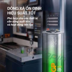 Pin GP Super Alkaline D 1.5V (Pin Đại) – Chính Hãng