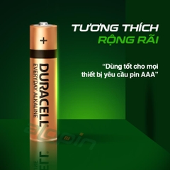 Pin Duracell Everyday Alkaline AAA 1.5V (Vỉ 2 Viên) – Chính Hãng