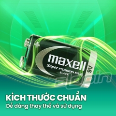 Pin Maxell 9V / 6F22 - Chính Hãng