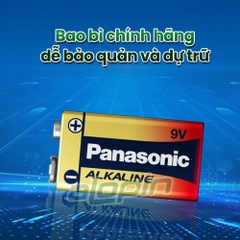 Pin Panasonic Alkaline 9V (6LR61T / 1B) - Chính Hãng