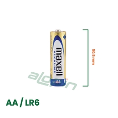 Pin Maxell Alkaline AA/ LR6 1.5V (Vỉ 2 Viên) - Chính Hãng