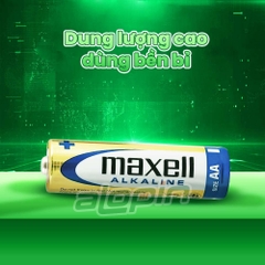 Pin Maxell Alkaline AA/ LR6 1.5V (Vỉ 2 Viên) - Chính Hãng