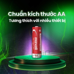 Pin Maxell AA/ R6P 1.5V (Vỉ 4 Viên) – Chính Hãng