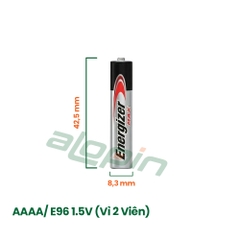 Pin Energizer Max AAAA / E96 1.5V (Vỉ 2 Viên) - Chính Hãng