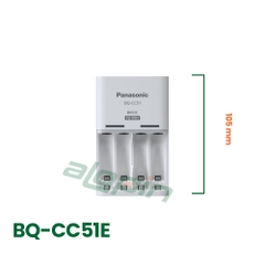 Bộ Sạc Pin AA / AAA Panasonic Eneloop BQ-CC51E (Tiêu Chuẩn) - Chính Hãng