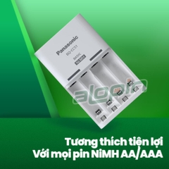 Bộ Sạc Pin AA / AAA Panasonic Eneloop BQ-CC51E (Tiêu Chuẩn) - Chính Hãng