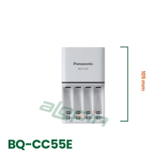 Bộ Sạc Pin AA / AAA Panasonic Eneloop BQ-CC55E (Sạc Nhanh) - Chính Hãng