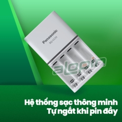 Bộ Sạc Pin AA / AAA Panasonic Eneloop BQ-CC55E (Sạc Nhanh) - Chính Hãng