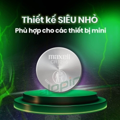 Pin Maxell CR1216 Lithium 3V (Vỉ 1 Viên) - Chính Hãng