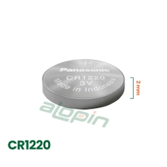 Pin Panasonic CR1220 Lithium 3V - Chính Hãng