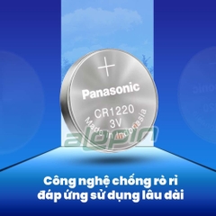Pin Panasonic CR1220 Lithium 3V - Chính Hãng