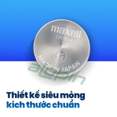 Pin Maxell CR1616 Lithium 3V - Chính Hãng
