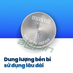 Pin Maxell CR1632 Lithium 3V (Vỉ 1 Viên) - Chính Hãng