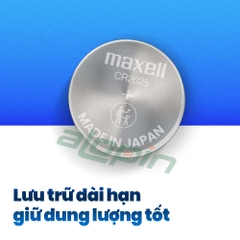 Pin Maxell CR2025 Lithium 3V - Chính Hãng
