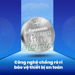 Pin Panasonic CR2032 Industrial (Công Nghiệp) 3V - Chính Hãng