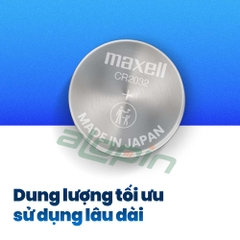Pin Maxell CR2032 Lithium 3V - Chính Hãng