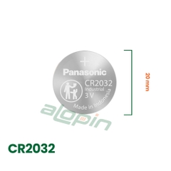 Pin Panasonic CR2032 Industrial (Công Nghiệp) 3V - Chính Hãng
