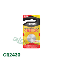 Pin Maxell CR2430 Lithium 3V (Vỉ 1 Viên) - Chính Hãng