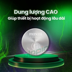 Pin Maxell CR2430 Lithium 3V (Vỉ 1 Viên) - Chính Hãng