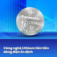 Pin Panasonic CR2450 Lithium 3V - Chính Hãng
