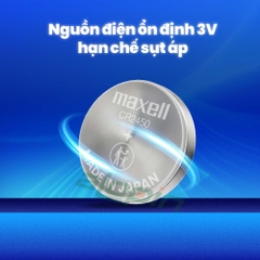 Pin Maxell CR2450 Lithium 3V - Chính Hãng