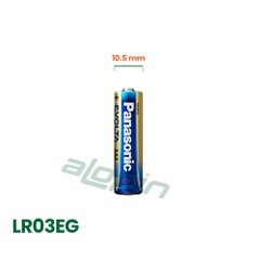 Pin Panasonic Evolta Premium Alkaline AAA / LR03EG 1.5V (Vỉ 2 Viên) - Chính Hãng