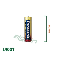 Pin Panasonic Alkaline AAA / LR03T 1.5V (Vỉ 2 Viên) - Chính Hãng