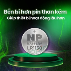 Pin National Power Alkaline LR1130 (AG10 / LR54) - Chính Hãng