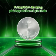 Pin Maxell Alkaline LR1130 (AG10/ LR54) - Chính Hãng