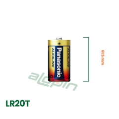 Pin Panasonic Alkaline LR20T / 2B (Pin Đại) - Chính Hãng