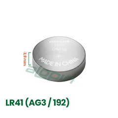 Pin Maxell Alkaline LR41 (AG3 / 192) - Chính Hãng