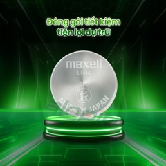 Pin Maxell Alkaline LR44 (AG13/ A76) - Chính Hãng