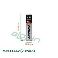 Pin Energizer Max AA 1.5V (Vỉ 2 Viên) - Chính Hãng