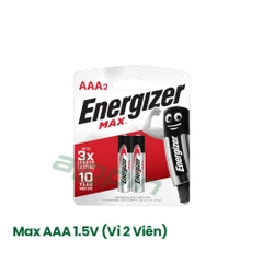 Pin Energizer Max AAA 1.5V (Vỉ 2 Viên) - Chính Hãng
