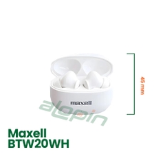 Tai Nghe Maxell True Wireless BTW20WH - Chính Hãng