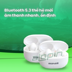 Tai Nghe Maxell True Wireless BTW20WH - Chính Hãng