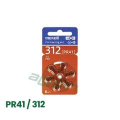 Pin Maxell PR41 / 312 (Vỉ 6 Viên) - Chính Hãng