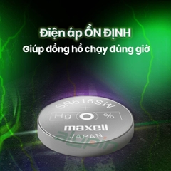 Pin Maxell SR616SW / 321 (Đồng Hồ Đeo Tay) - Chính Hãng