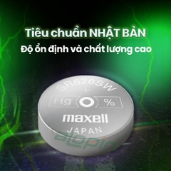 Pin Maxell SR626SW/ 377 (Vỉ 1 Viên) - Chính Hãng