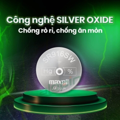 Pin Maxell SR916SW / 373 (Đồng Hồ Đeo Tay) - Chính Hãng