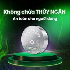 Pin Maxell SR726SW/ 397 (Đồng Hồ Đeo Tay) - Chính Hãng
