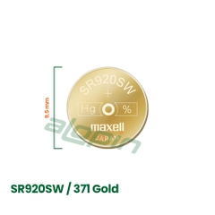 Pin Maxell SR920SW / 371 Gold (Đồng Hồ Đeo Tay) - Chính Hãng