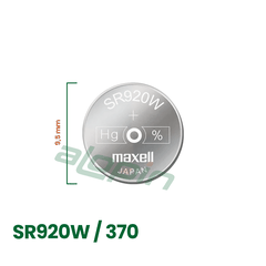 Pin Maxell SR920W / 370 (Đồng Hồ Đeo Tay) - Chính Hãng