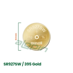 Pin Maxell SR927SW/ 395 Gold (Đồng Hồ Đeo Tay) - Chính Hãng